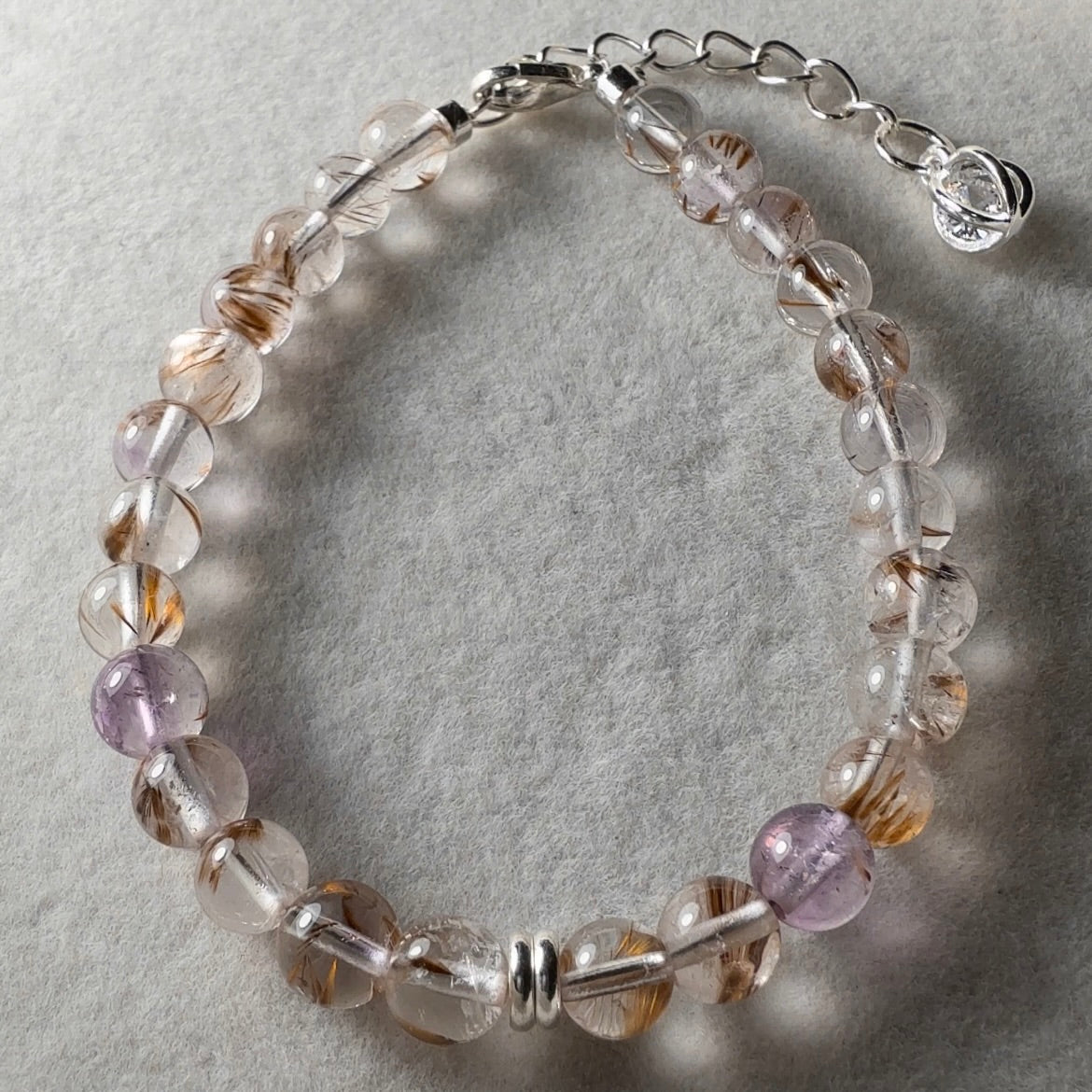 Rutilated Quartz Bracelet