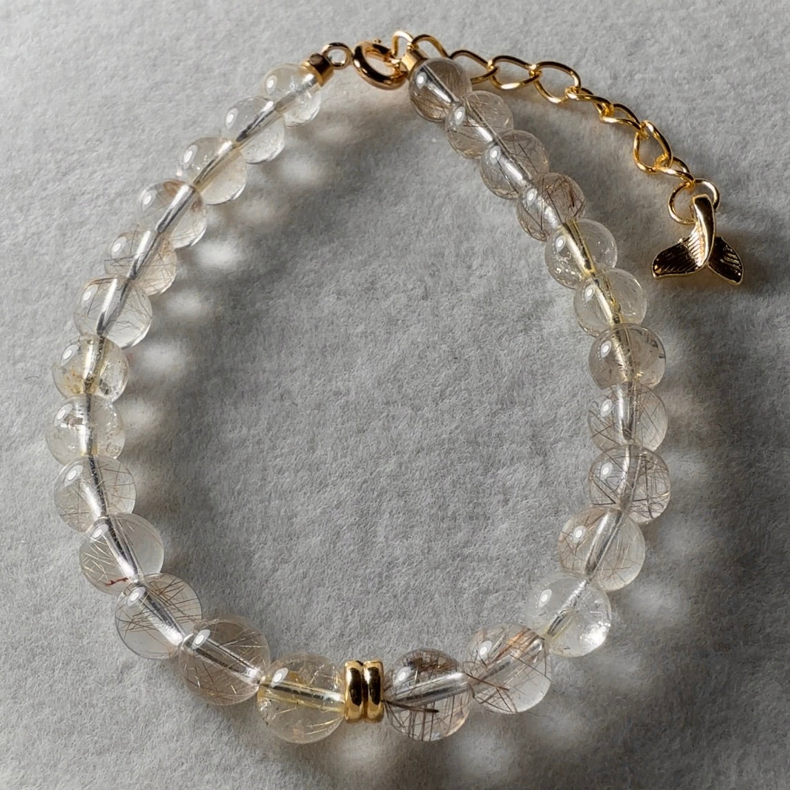 Rutilated Quartz Bracelet