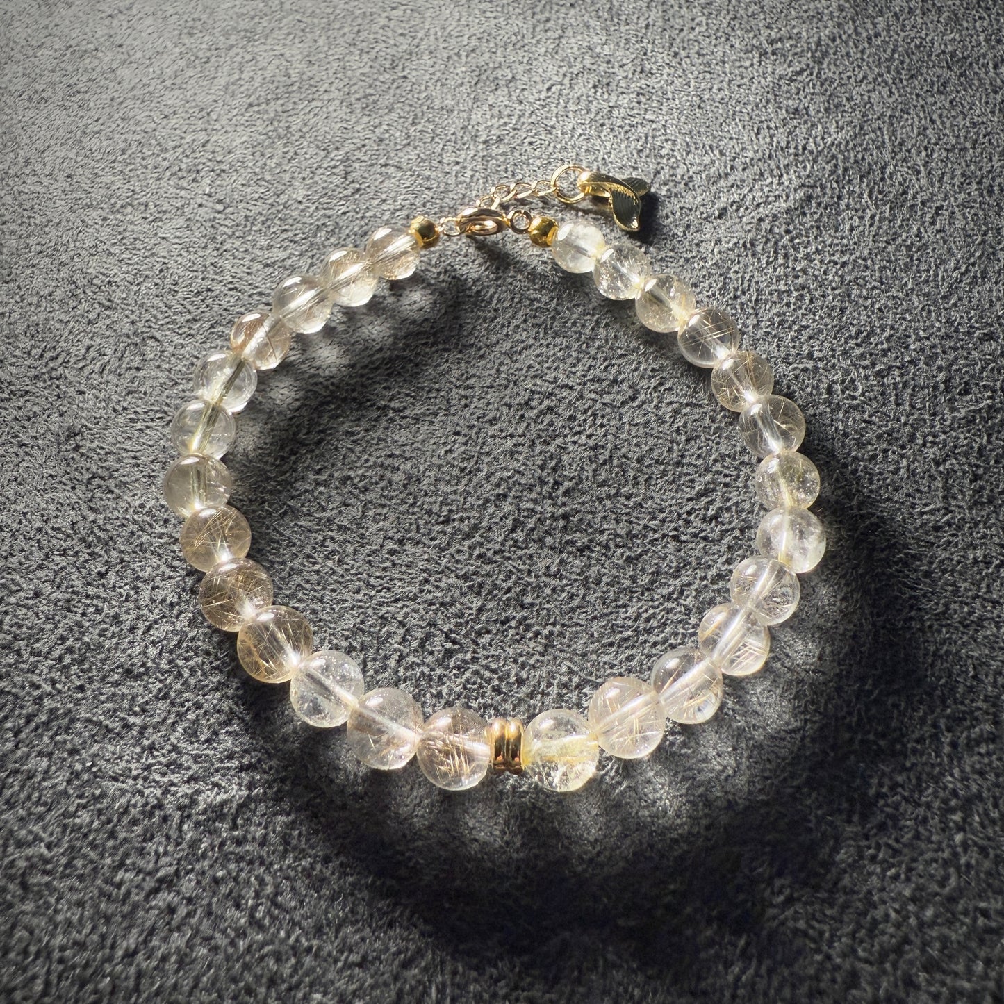 Rutilated Quartz Bracelet