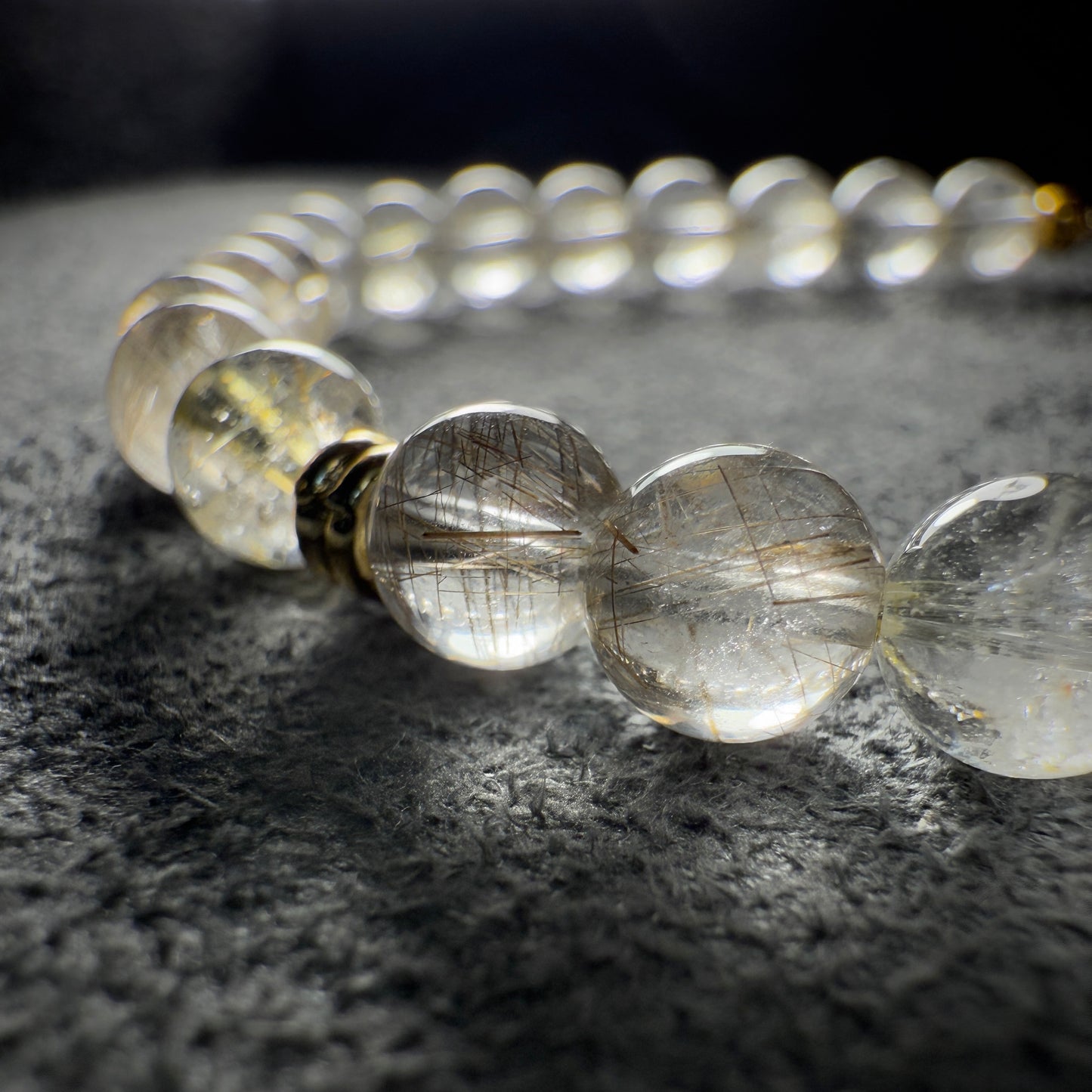 Rutilated Quartz Bracelet