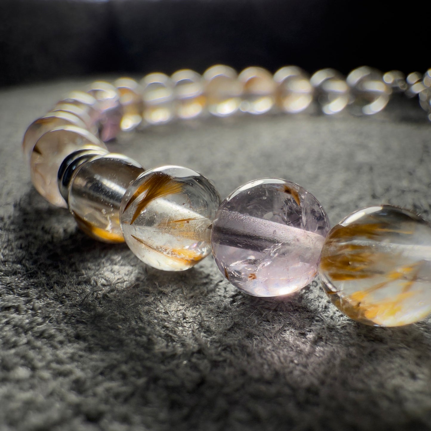 Rutilated Quartz Bracelet