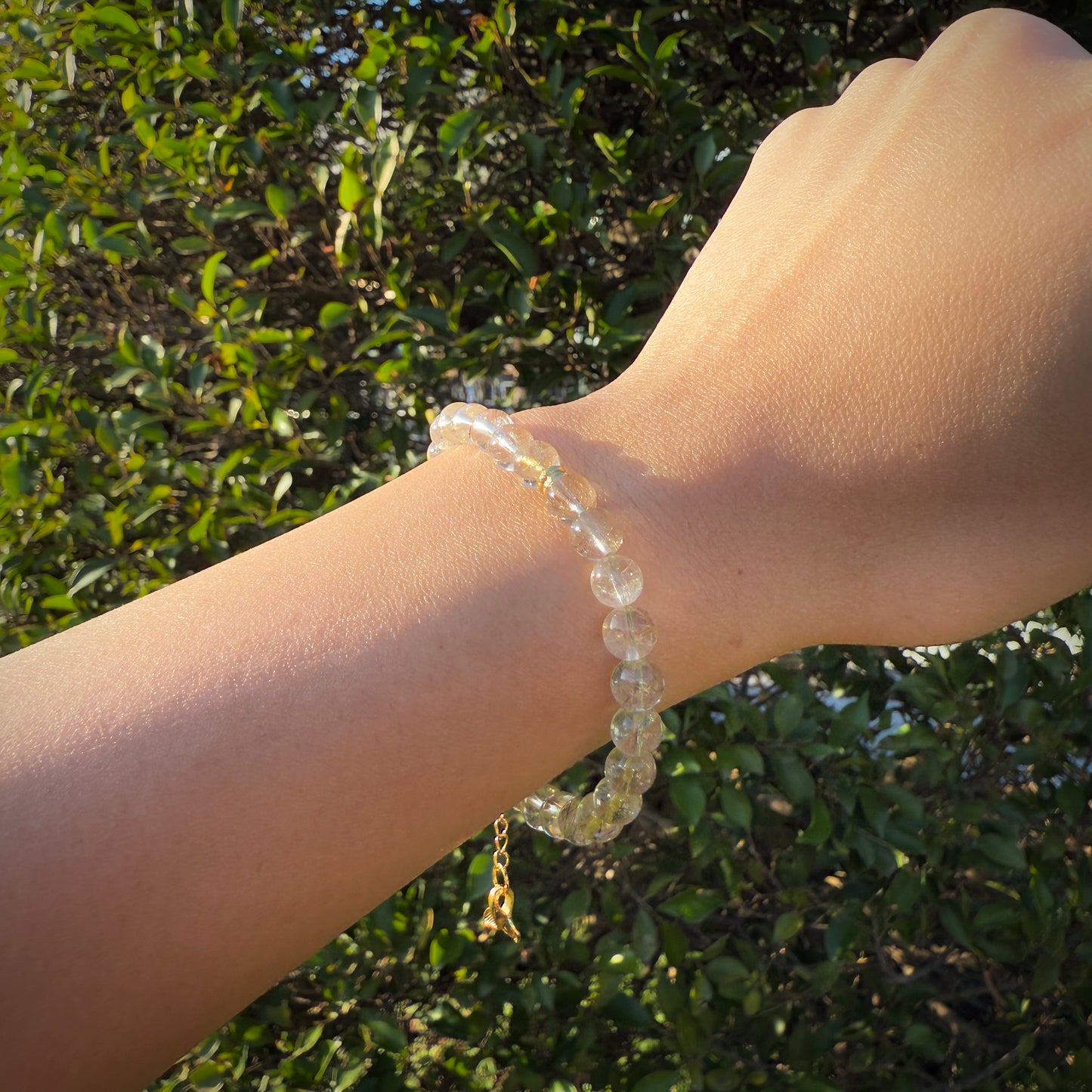 Rutilated Quartz Bracelet