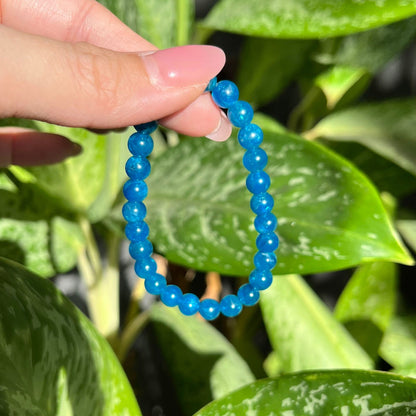 Blue Apatite Bracelet