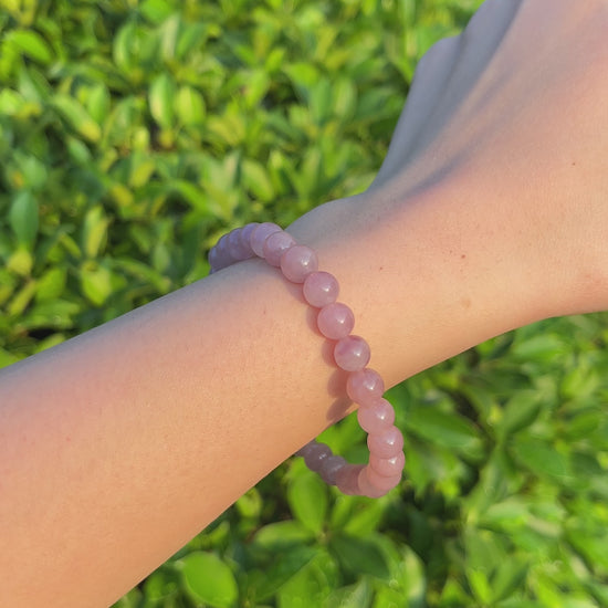 Madagascan Rose Quartz Bracelet 